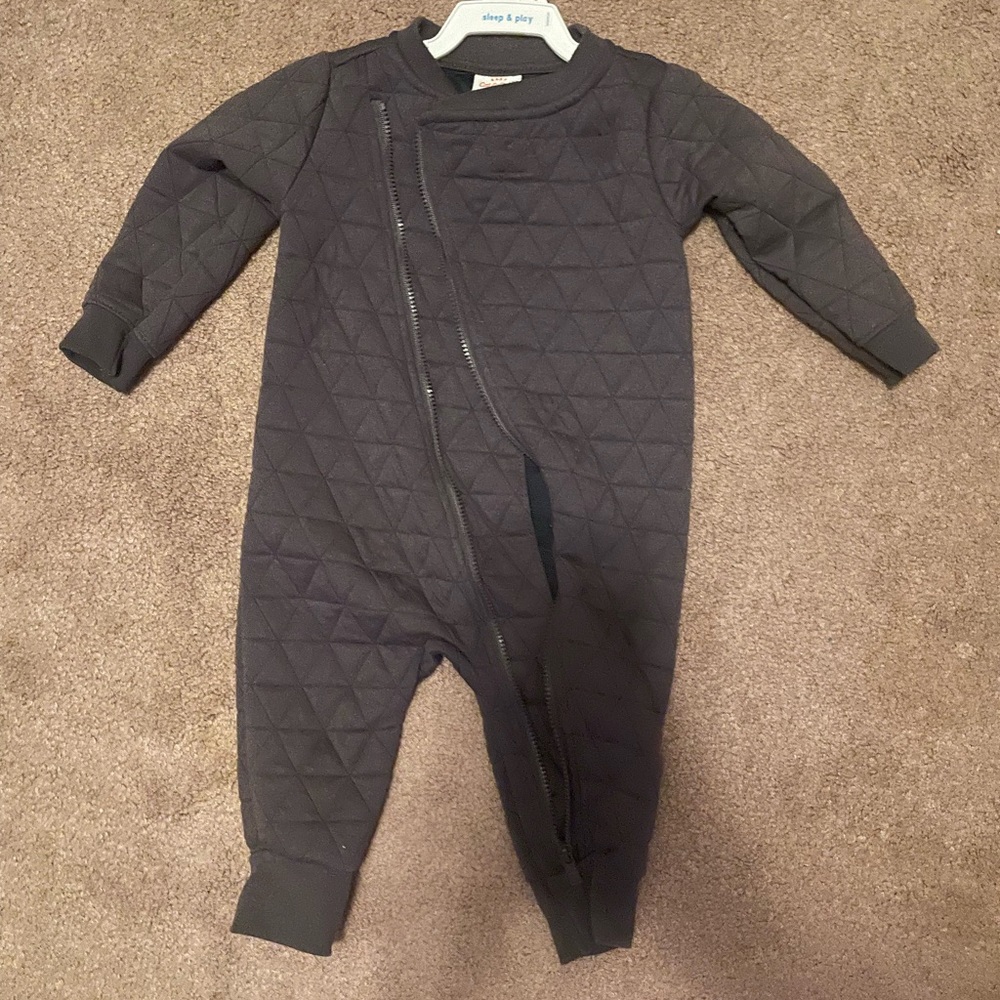 Cat and Jack one piece zip up - baby boy size 6-9 months
